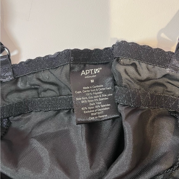 y2k black and pink lace mesh slip dress lingerie vintage coquette feminine sexy - Picture 6 of 8